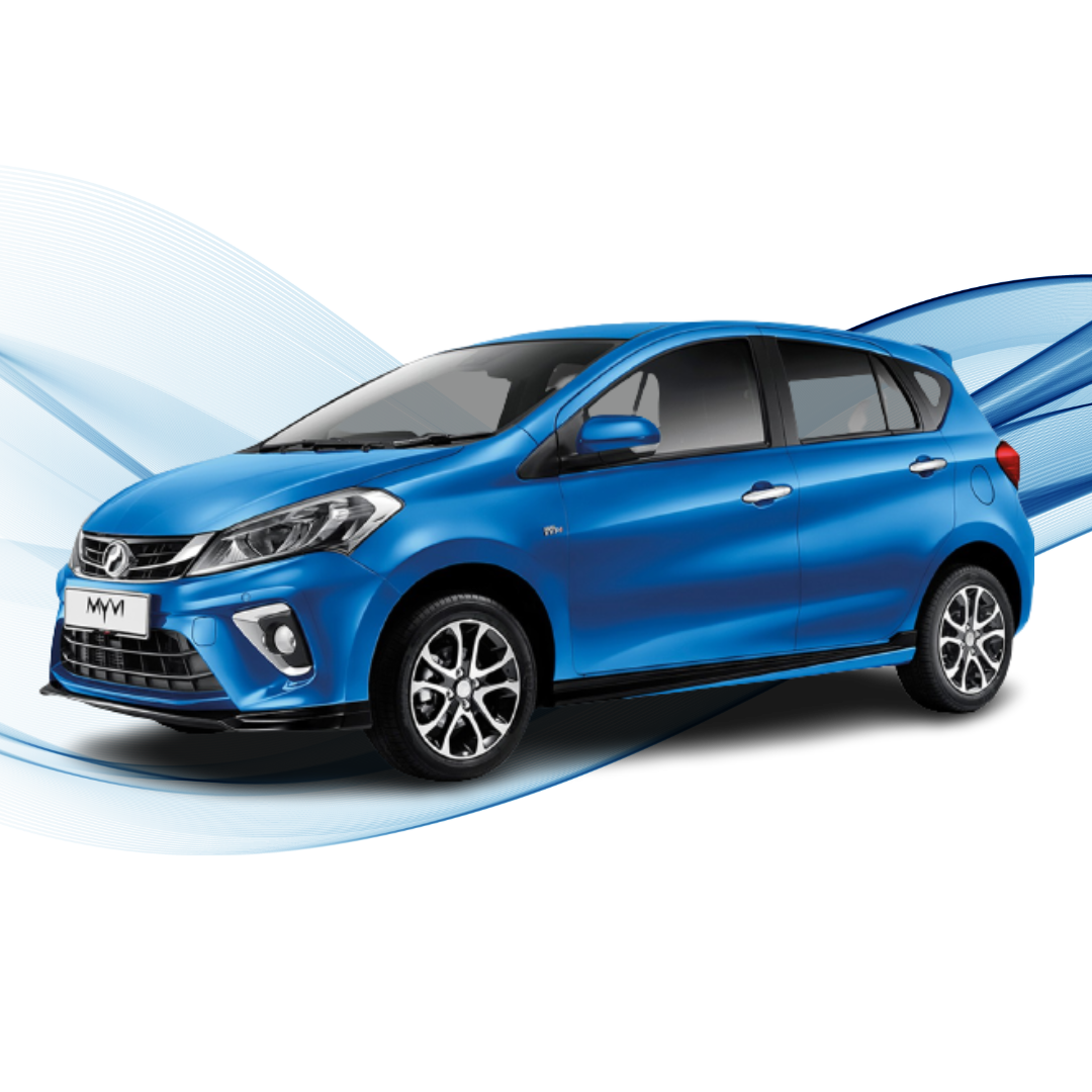 myvi car with driver